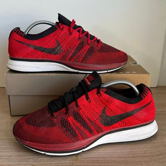 Nike Flyknit Trainer Universal Red/Black Men Sneakers Size